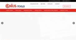 Desktop Screenshot of geniustools.net